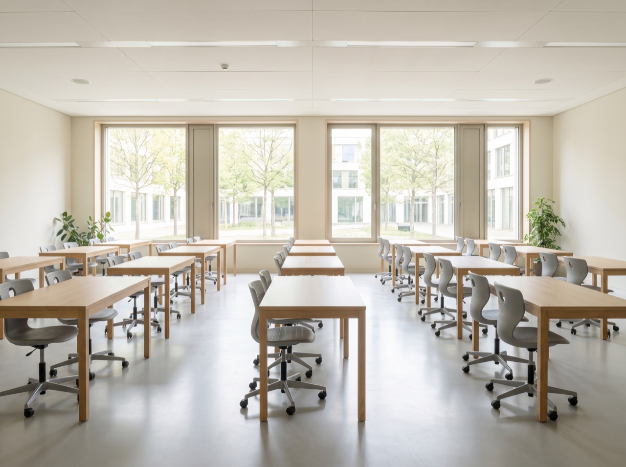 Sauberer, heller Seminarraum in Eichstätt
