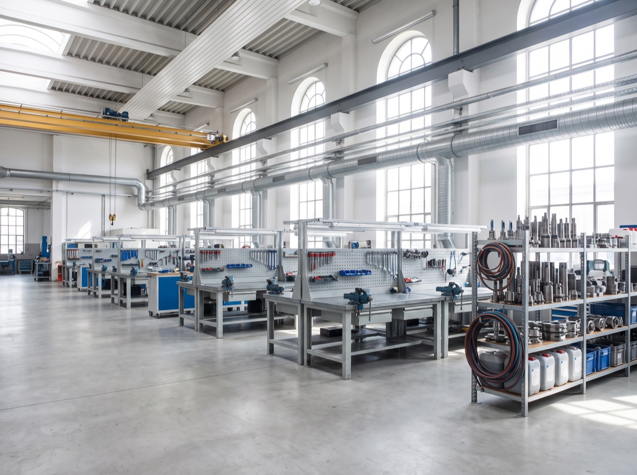 Saubere Werkstatt- und Industriehalle in Manching